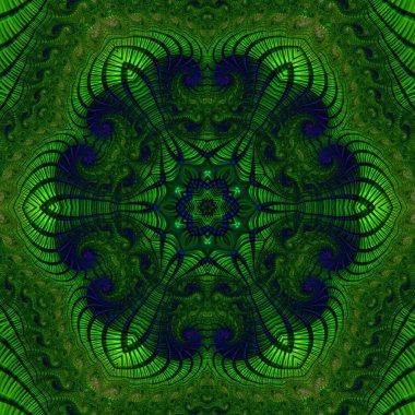 Soyut Bilgisayar Fraktal Tasarımı. Fraktal hiç bitmeyen bir desen. Fraktallar, farklı ölçeklerde kendine benzeyen sonsuz derecede karmaşık kalıplardır. Cep telefonu duvar kağıdı için harika.