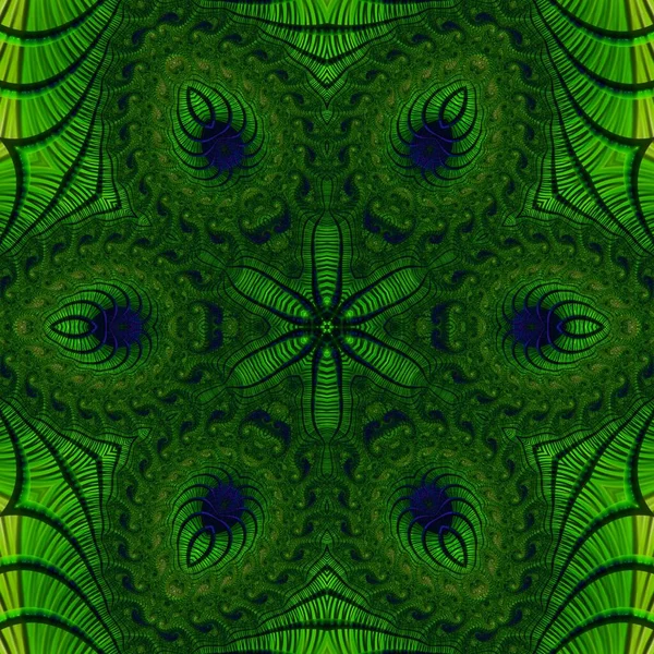 Abstract Computer Generated Fractal Design Fractal Never Ending Pattern Fractals — Stock Photo, Image