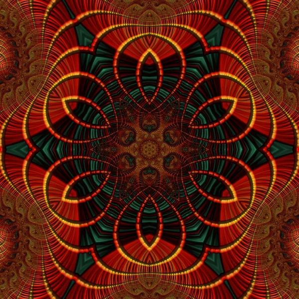 Αφηρημένος Υπολογιστής Που Δημιουργείται Fractal Σχεδιασμός Φράκταλ Είναι Ένα Ατέρμονο — Φωτογραφία Αρχείου