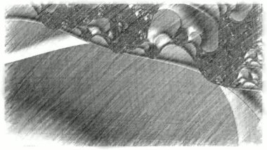 Soyut Bilgisayar Fraktal Tasarımı. Fraktal hiç bitmeyen bir desen. Fraktallar, farklı ölçeklerde kendine benzeyen sonsuz derecede karmaşık kalıplardır. Cep telefonu duvar kağıdı için harika.