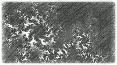 Soyut Bilgisayar Fraktal Tasarımı. Fraktal hiç bitmeyen bir desen. Fraktallar, farklı ölçeklerde kendine benzeyen sonsuz derecede karmaşık kalıplardır. Cep telefonu duvar kağıdı için harika.