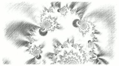 Soyut Bilgisayar Fraktal Tasarımı. Fraktal hiç bitmeyen bir desen. Fraktallar, farklı ölçeklerde kendine benzeyen sonsuz derecede karmaşık kalıplardır. Cep telefonu duvar kağıdı için harika.