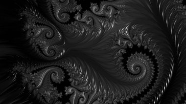 Soyut Bilgisayar Fraktal Tasarımı. Fraktal hiç bitmeyen bir desen. Fraktallar, farklı ölçeklerde kendine benzeyen sonsuz derecede karmaşık kalıplardır. Cep telefonu duvar kağıdı için harika.