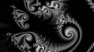 Soyut Bilgisayar Fraktal Tasarımı. Fraktal hiç bitmeyen bir desen. Fraktallar, farklı ölçeklerde kendine benzeyen sonsuz derecede karmaşık kalıplardır. Cep telefonu duvar kağıdı için harika.