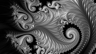 Soyut Bilgisayar Fraktal Tasarımı. Fraktal hiç bitmeyen bir desen. Fraktallar, farklı ölçeklerde kendine benzeyen sonsuz derecede karmaşık kalıplardır. Cep telefonu duvar kağıdı için harika.