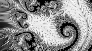 Soyut Bilgisayar Fraktal Tasarımı. Fraktal hiç bitmeyen bir desen. Fraktallar, farklı ölçeklerde kendine benzeyen sonsuz derecede karmaşık kalıplardır. Cep telefonu duvar kağıdı için harika.