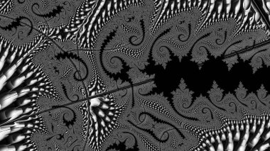 Soyut Bilgisayar Fraktal Tasarımı. Fraktal hiç bitmeyen bir desen. Fraktallar, farklı ölçeklerde kendine benzeyen sonsuz derecede karmaşık kalıplardır. Cep telefonu duvar kağıdı için harika.