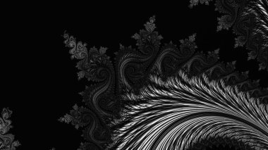 Soyut Bilgisayar Fraktal Tasarımı. Fraktal hiç bitmeyen bir desen. Fraktallar, farklı ölçeklerde kendine benzeyen sonsuz derecede karmaşık kalıplardır. Cep telefonu duvar kağıdı için harika.