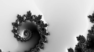 Soyut Bilgisayar Fraktal Tasarımı. Fraktal hiç bitmeyen bir desen. Fraktallar, farklı ölçeklerde kendine benzeyen sonsuz derecede karmaşık kalıplardır. Cep telefonu duvar kağıdı için harika.