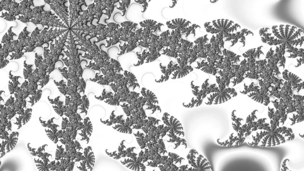 Abstraktes Computer Generiertes Fraktal Design Ein Fraktal Ist Ein Endloses — Stockfoto