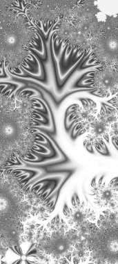 Soyut Bilgisayar Fraktal Tasarımı. Fraktal hiç bitmeyen bir desen. Fraktallar, farklı ölçeklerde kendine benzeyen sonsuz derecede karmaşık kalıplardır. Cep telefonu duvar kağıdı için harika.