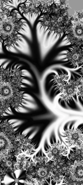 Abstract Computer Generated Fractal Design Fractal Never Ending Pattern Fractals — Stock Photo, Image