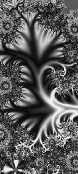 Abstract Computer Generated Fractal Design Fractal Never Ending Pattern Fractals — Stock Photo, Image