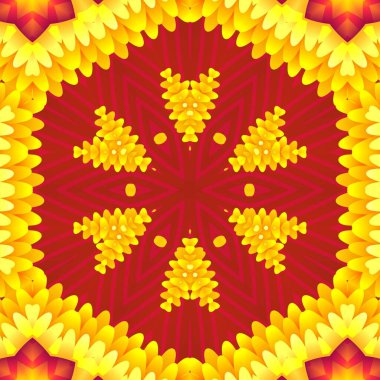 Soyut Bilgisayar Fraktal Tasarımı. Fraktal hiç bitmeyen bir desen. Fraktallar, farklı ölçeklerde kendine benzeyen sonsuz derecede karmaşık kalıplardır. Cep telefonu duvar kağıdı için harika.