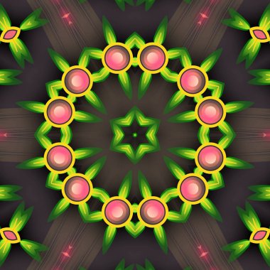 Soyut Bilgisayar Fraktal Tasarımı. Fraktal hiç bitmeyen bir desen. Fraktallar, farklı ölçeklerde kendine benzeyen sonsuz derecede karmaşık kalıplardır. Cep telefonu duvar kağıdı için harika.