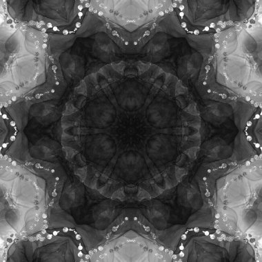 Soyut Bilgisayar Fraktal Tasarımı. Fraktal hiç bitmeyen bir desen. Fraktallar, farklı ölçeklerde kendine benzeyen sonsuz derecede karmaşık kalıplardır. Cep telefonu duvar kağıdı için harika.