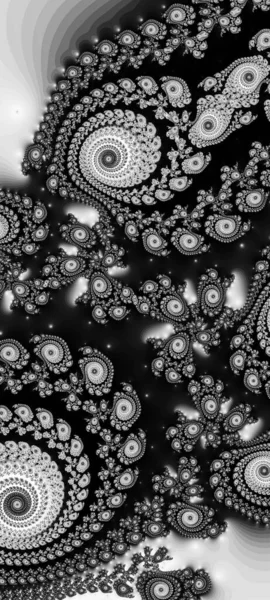 Αφηρημένος Υπολογιστής Που Δημιουργείται Fractal Σχεδιασμός Φράκταλ Είναι Ένα Ατέρμονο — Φωτογραφία Αρχείου