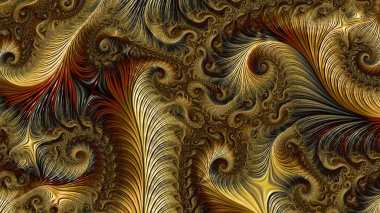 Soyut Bilgisayar Fraktal Tasarımı. Fraktal hiç bitmeyen bir desen. Fraktallar, farklı ölçeklerde kendine benzeyen sonsuz derecede karmaşık kalıplardır. Cep telefonu duvar kağıdı için harika.