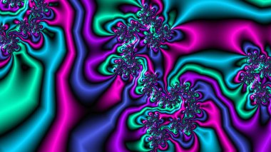 Soyut Bilgisayar Fraktal Tasarımı. Fraktal hiç bitmeyen bir desen. Fraktallar, farklı ölçeklerde kendine benzeyen sonsuz derecede karmaşık kalıplardır. Cep telefonu duvar kağıdı için harika.