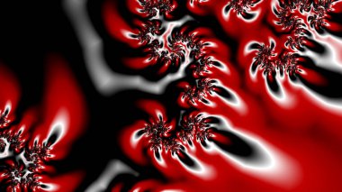 Soyut Bilgisayar Fraktal Tasarımı. Fraktal hiç bitmeyen bir desen. Fraktallar, farklı ölçeklerde kendine benzeyen sonsuz derecede karmaşık kalıplardır. Cep telefonu duvar kağıdı için harika.