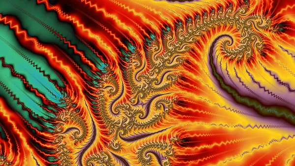 Αφηρημένος Υπολογιστής Που Δημιουργείται Fractal Σχεδιασμός Φράκταλ Είναι Ένα Ατέρμονο — Φωτογραφία Αρχείου