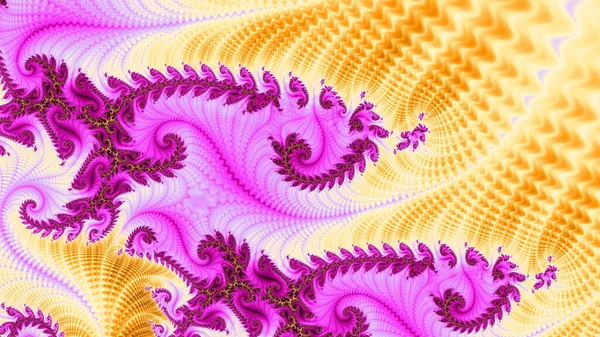 Αφηρημένος Υπολογιστής Που Δημιουργείται Fractal Σχεδιασμός Φράκταλ Είναι Ένα Ατέρμονο — Φωτογραφία Αρχείου