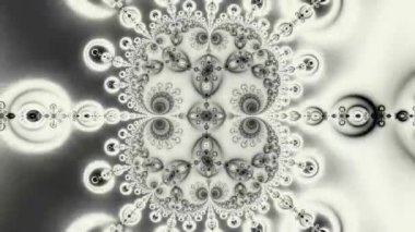 Soyut Bilgisayar Fraktal Tasarımı. Fraktal hiç bitmeyen bir desen. Fraktallar, farklı ölçeklerde kendine benzeyen sonsuz derecede karmaşık kalıplardır. Cep telefonu duvar kağıdı için harika.