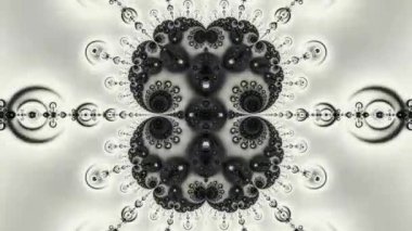 Soyut Bilgisayar Fraktal Tasarımı. Fraktal hiç bitmeyen bir desen. Fraktallar, farklı ölçeklerde kendine benzeyen sonsuz derecede karmaşık kalıplardır. Cep telefonu duvar kağıdı için harika.