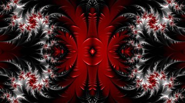 Soyut Bilgisayar Fraktal Tasarımı. Fraktal hiç bitmeyen bir desen. Fraktallar, farklı ölçeklerde kendine benzeyen sonsuz derecede karmaşık kalıplardır. Cep telefonu duvar kağıdı için harika.