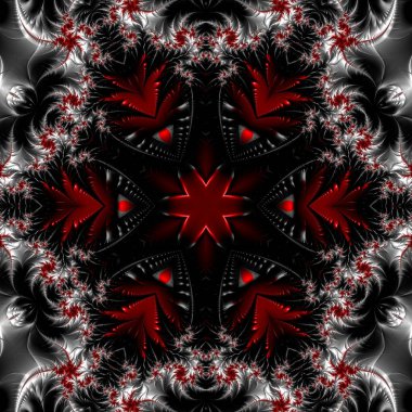 Soyut Bilgisayar Fraktal Tasarımı. Fraktal hiç bitmeyen bir desen. Fraktallar, farklı ölçeklerde kendine benzeyen sonsuz derecede karmaşık kalıplardır. Cep telefonu duvar kağıdı için harika.