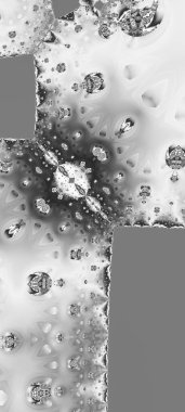 Soyut Bilgisayar Fraktal Tasarımı. Fraktal hiç bitmeyen bir desen. Fraktallar, farklı ölçeklerde kendine benzeyen sonsuz derecede karmaşık kalıplardır. Cep telefonu duvar kağıdı için harika.