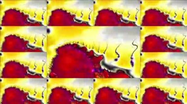 Soyut Bilgisayar Fraktal Tasarımı. Fraktal hiç bitmeyen bir desen. Fraktallar, farklı ölçeklerde kendine benzeyen sonsuz derecede karmaşık kalıplardır. Cep telefonu duvar kağıdı için harika.