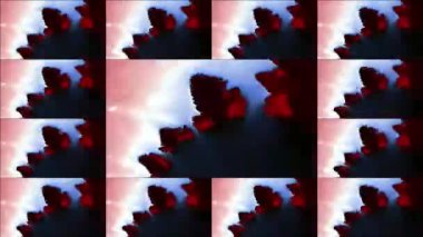 Soyut Bilgisayar Fraktal Tasarımı. Fraktal hiç bitmeyen bir desen. Fraktallar, farklı ölçeklerde kendine benzeyen sonsuz derecede karmaşık kalıplardır. Cep telefonu duvar kağıdı için harika.