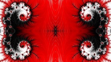 Soyut Bilgisayar Fraktal Tasarımı. Fraktal hiç bitmeyen bir desen. Fraktallar, farklı ölçeklerde kendine benzeyen sonsuz derecede karmaşık kalıplardır. Cep telefonu duvar kağıdı için harika.