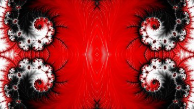 Soyut Bilgisayar Fraktal Tasarımı. Fraktal hiç bitmeyen bir desen. Fraktallar, farklı ölçeklerde kendine benzeyen sonsuz derecede karmaşık kalıplardır. Cep telefonu duvar kağıdı için harika.