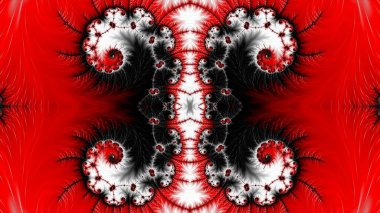 Soyut Bilgisayar Fraktal Tasarımı. Fraktal hiç bitmeyen bir desen. Fraktallar, farklı ölçeklerde kendine benzeyen sonsuz derecede karmaşık kalıplardır. Cep telefonu duvar kağıdı için harika.