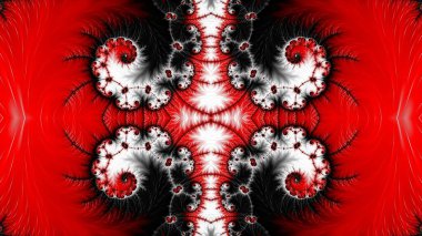 Soyut Bilgisayar Fraktal Tasarımı. Fraktal hiç bitmeyen bir desen. Fraktallar, farklı ölçeklerde kendine benzeyen sonsuz derecede karmaşık kalıplardır. Cep telefonu duvar kağıdı için harika.