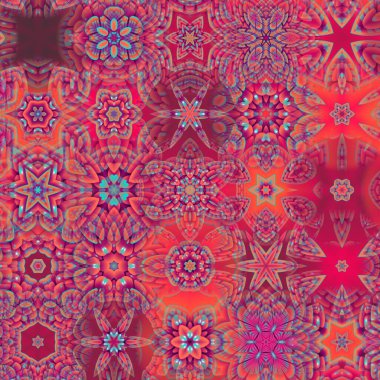 Soyut Bilgisayar Fraktal Tasarımı. Fraktal hiç bitmeyen bir desen. Fraktallar, farklı ölçeklerde kendine benzeyen sonsuz derecede karmaşık kalıplardır. Cep telefonu duvar kağıdı için harika.