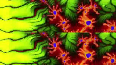 Soyut Bilgisayar Fraktal Tasarımı. Fraktal hiç bitmeyen bir desen. Fraktallar, farklı ölçeklerde kendine benzeyen sonsuz derecede karmaşık kalıplardır. Cep telefonu duvar kağıdı için harika.