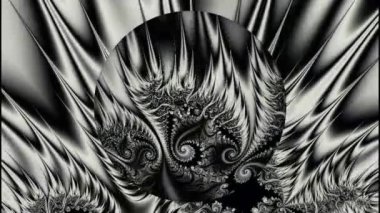 Soyut Bilgisayar Fraktal Tasarımı. Fraktal hiç bitmeyen bir desen. Fraktallar, farklı ölçeklerde kendine benzeyen sonsuz derecede karmaşık kalıplardır. Cep telefonu duvar kağıdı için harika.