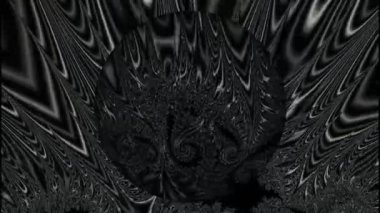 Soyut Bilgisayar Fraktal Tasarımı. Fraktal hiç bitmeyen bir desen. Fraktallar, farklı ölçeklerde kendine benzeyen sonsuz derecede karmaşık kalıplardır. Cep telefonu duvar kağıdı için harika.