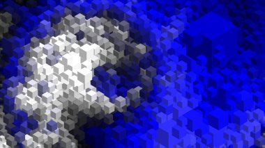 Soyut Bilgisayar Fraktal Tasarımı. Fraktal hiç bitmeyen bir desen. Fraktallar, farklı ölçeklerde kendine benzeyen sonsuz derecede karmaşık kalıplardır. Cep telefonu duvar kağıdı için harika.