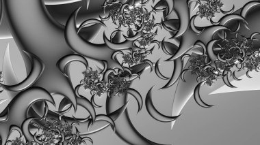 Soyut Bilgisayar Fraktal Tasarımı. Fraktal hiç bitmeyen bir desen. Fraktallar, farklı ölçeklerde kendine benzeyen sonsuz derecede karmaşık kalıplardır. Cep telefonu duvar kağıdı için harika.