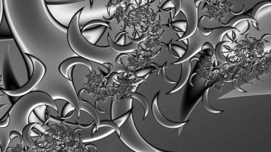 Soyut Bilgisayar Fraktal Tasarımı. Fraktal hiç bitmeyen bir desen. Fraktallar, farklı ölçeklerde kendine benzeyen sonsuz derecede karmaşık kalıplardır. Cep telefonu duvar kağıdı için harika.