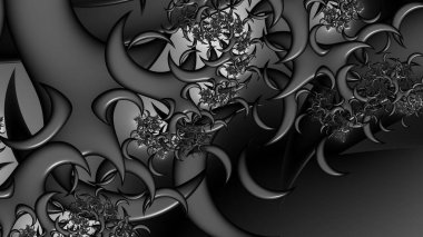 Soyut Bilgisayar Fraktal Tasarımı. Fraktal hiç bitmeyen bir desen. Fraktallar, farklı ölçeklerde kendine benzeyen sonsuz derecede karmaşık kalıplardır. Cep telefonu duvar kağıdı için harika.