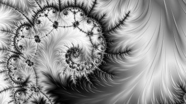 Soyut Bilgisayar Fraktal Tasarımı. Fraktal hiç bitmeyen bir desen. Fraktallar, farklı ölçeklerde kendine benzeyen sonsuz derecede karmaşık kalıplardır. Cep telefonu duvar kağıdı için harika.