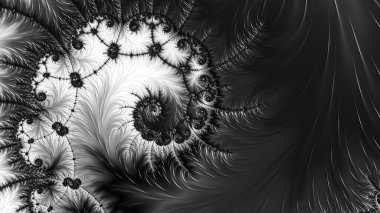 Soyut Bilgisayar Fraktal Tasarımı. Fraktal hiç bitmeyen bir desen. Fraktallar, farklı ölçeklerde kendine benzeyen sonsuz derecede karmaşık kalıplardır. Cep telefonu duvar kağıdı için harika.