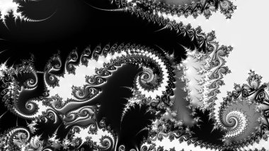 Soyut Bilgisayar Fraktal Tasarımı. Fraktal hiç bitmeyen bir desen. Fraktallar, farklı ölçeklerde kendine benzeyen sonsuz derecede karmaşık kalıplardır. Cep telefonu duvar kağıdı için harika.