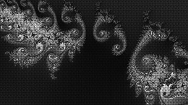 Soyut Bilgisayar Fraktal Tasarımı. Fraktal hiç bitmeyen bir desen. Fraktallar, farklı ölçeklerde kendine benzeyen sonsuz derecede karmaşık kalıplardır. Cep telefonu duvar kağıdı için harika.