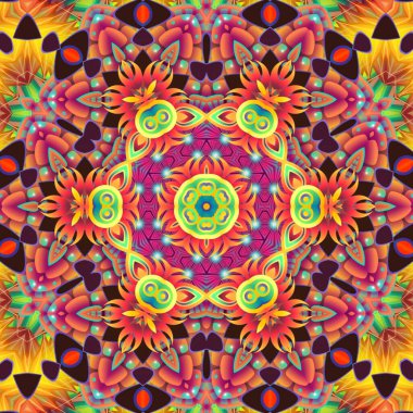 Soyut Bilgisayar Fraktal Tasarımı. Fraktal hiç bitmeyen bir desen. Fraktallar, farklı ölçeklerde kendine benzeyen sonsuz derecede karmaşık kalıplardır. Cep telefonu duvar kağıdı için harika.